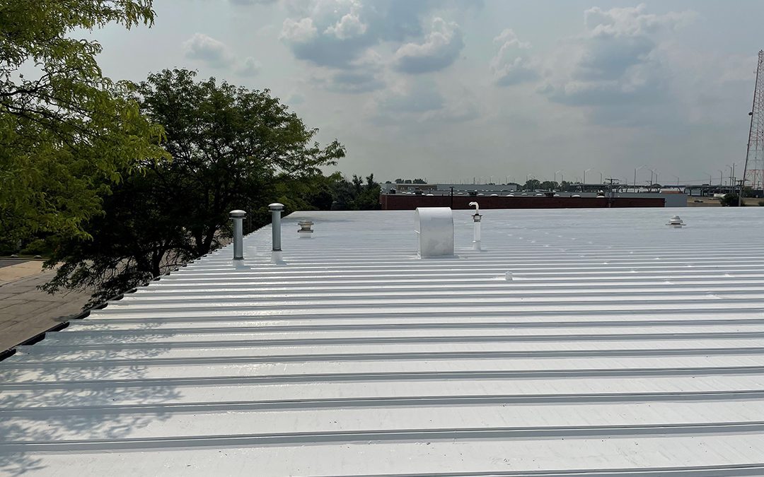 Roof Coating Restoration Over Standing Seam Metal